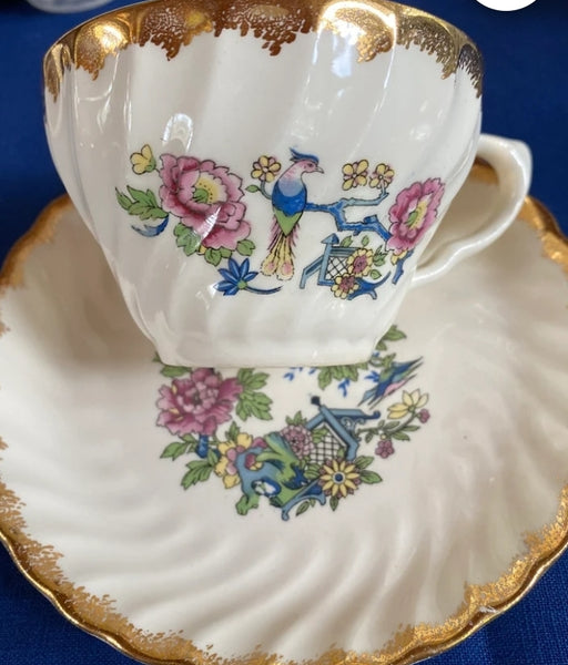1950's Vintage Plate Mosaic Heart
