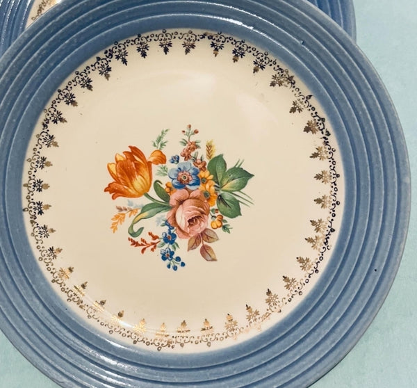 1940's Plate Mosaic Heart