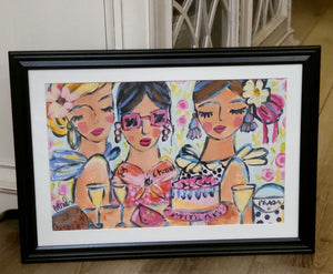 SPECIAL!! Sisterhood Framed Poster Print