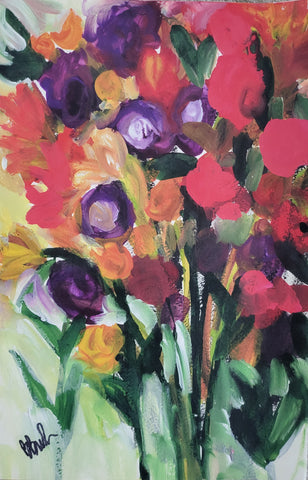 Bold Blooms Poster Print