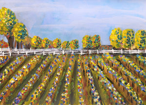 Afternoon in Wine Country 11x14