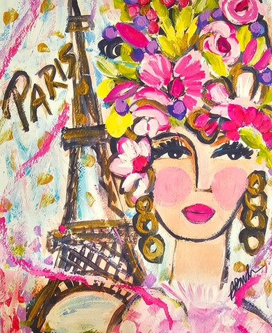 Party in Paris 8x10 (Print)