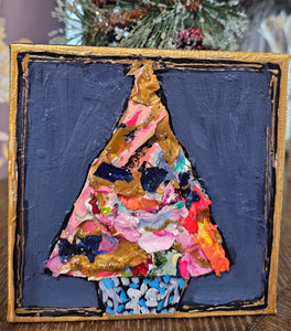 Fabric of Our Lives Tree #2 6x6