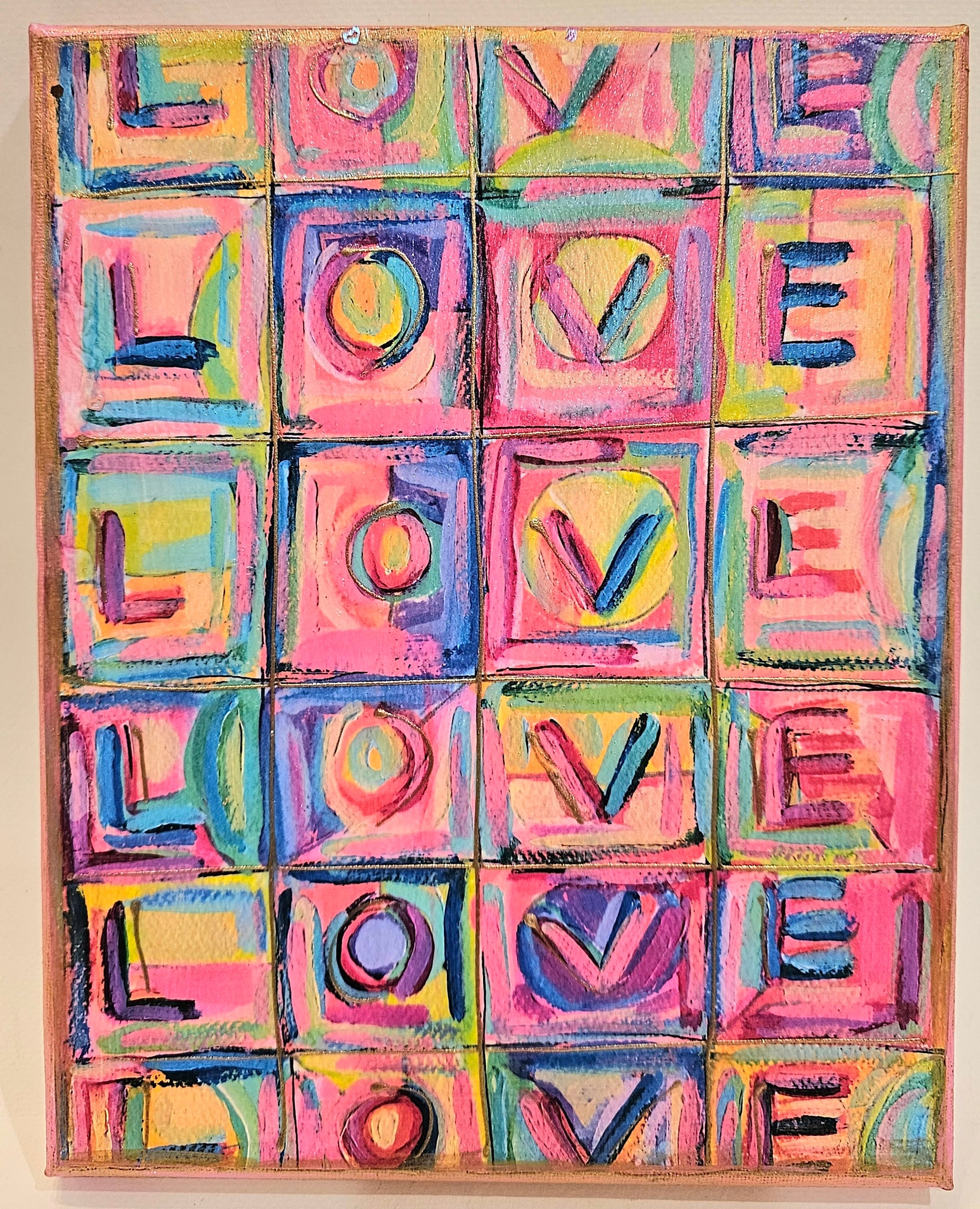 LOVE Reigns 8x10 (Embellished Print)