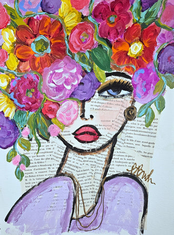 Continuer à Fleurir
(Keep Blooming) 11x15