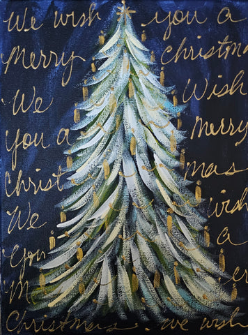 Gold Candle Collection #6 9x12