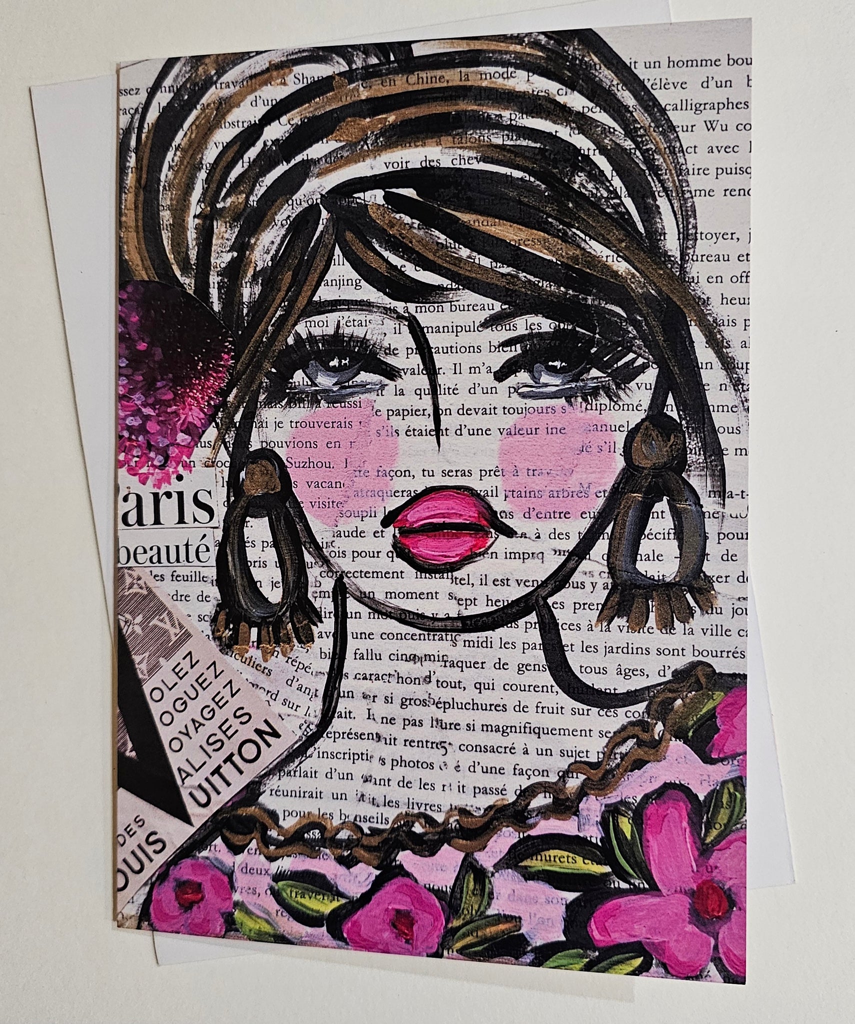 La Beaute Greeting Card