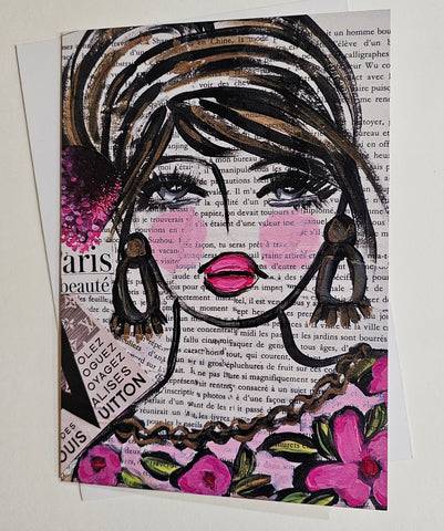 La Beaute Greeting Card