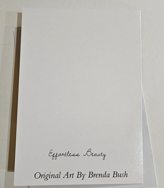 Effortless Beauty Greeting Card