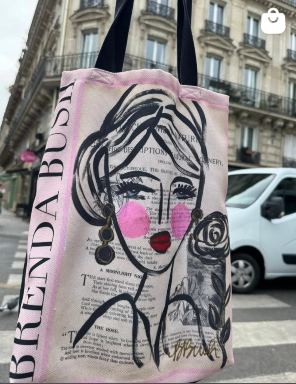 The Rose Tote Bag
