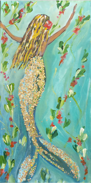 Finding her Sparkle 10x20
