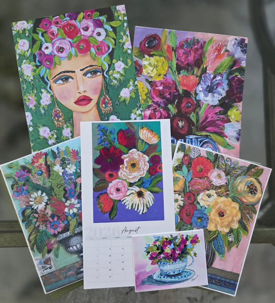 Brenda's Blooms Print Club - AUGUST (International)