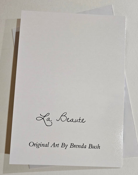La Beaute Greeting Card
