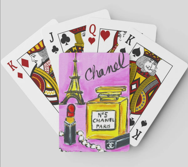 Playing Cards -Chanel Art