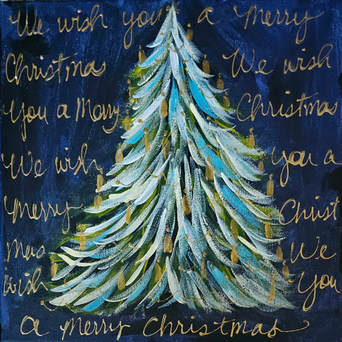 Gold Candle Collection #2 12x12