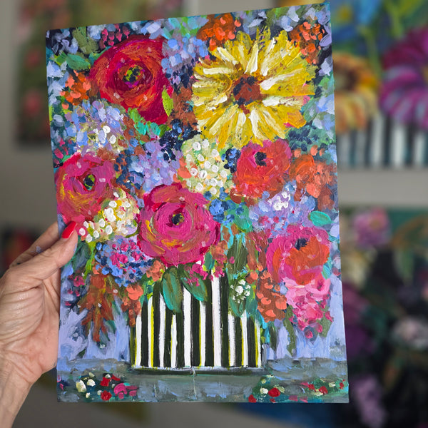 We Had a Party 9x12