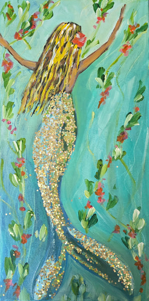 Finding her Sparkle 10x20