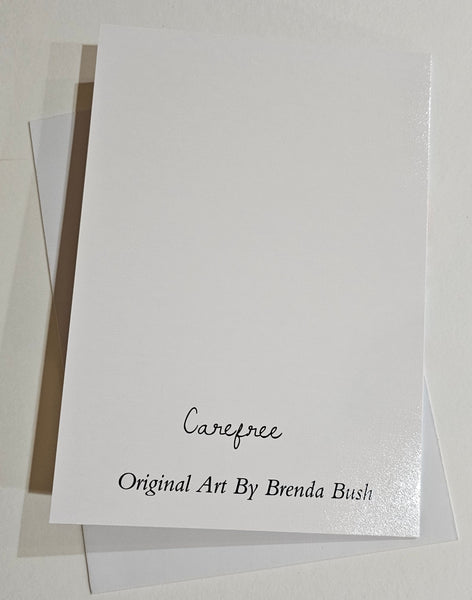 Carefree Greeting Card