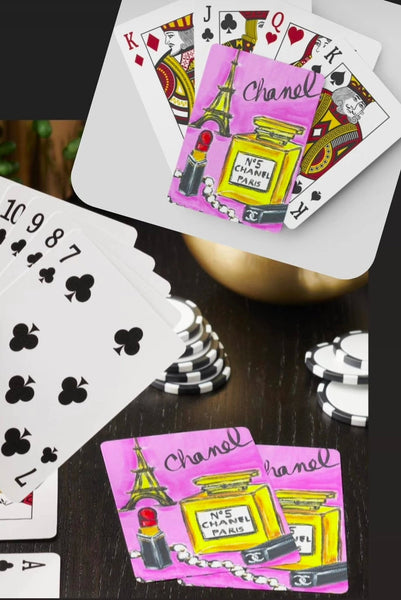 Playing Cards -Chanel Art