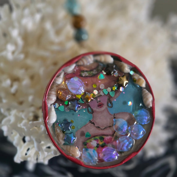 Beach Girl Ornament #3