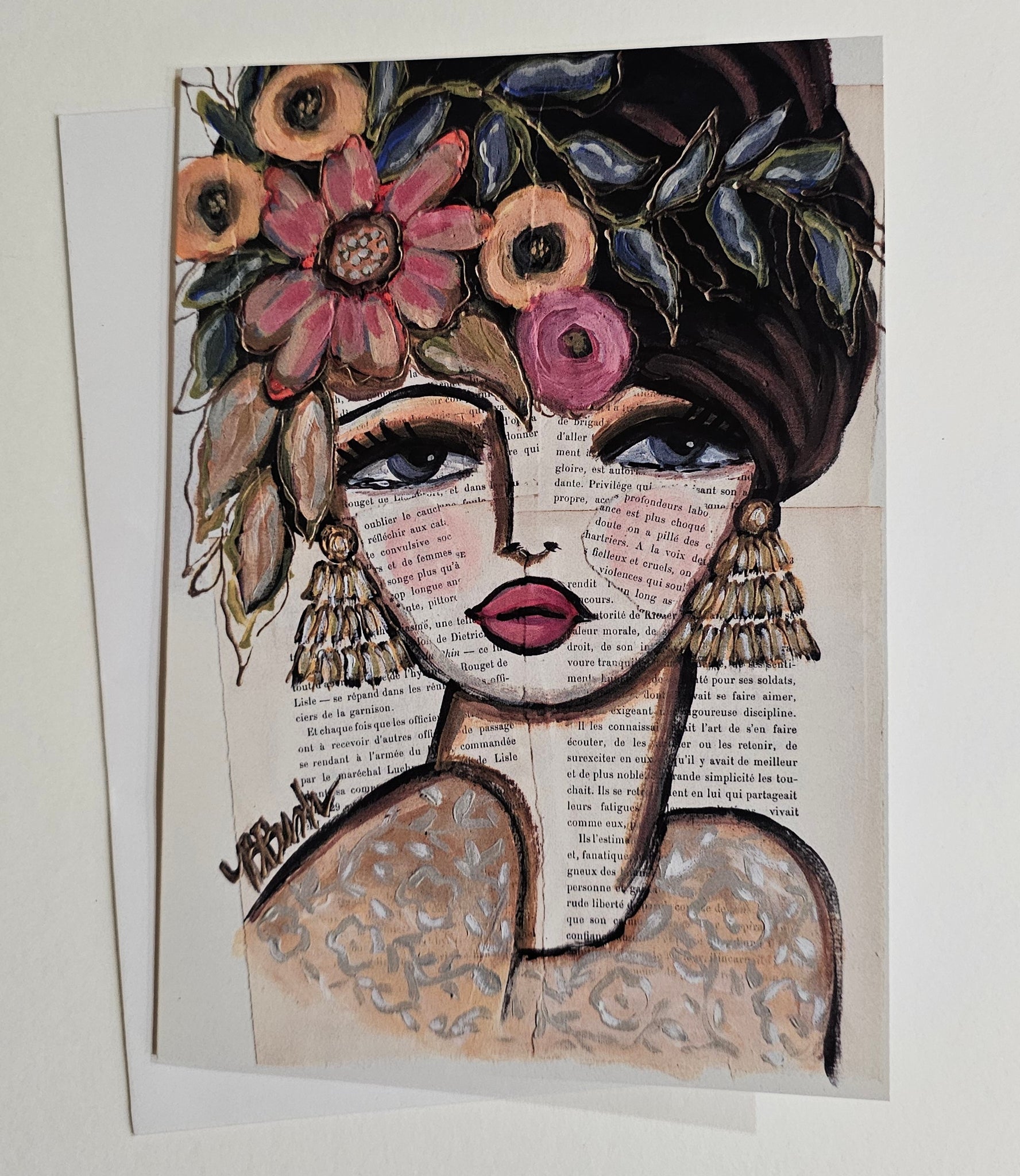 French Lace Greeting Card