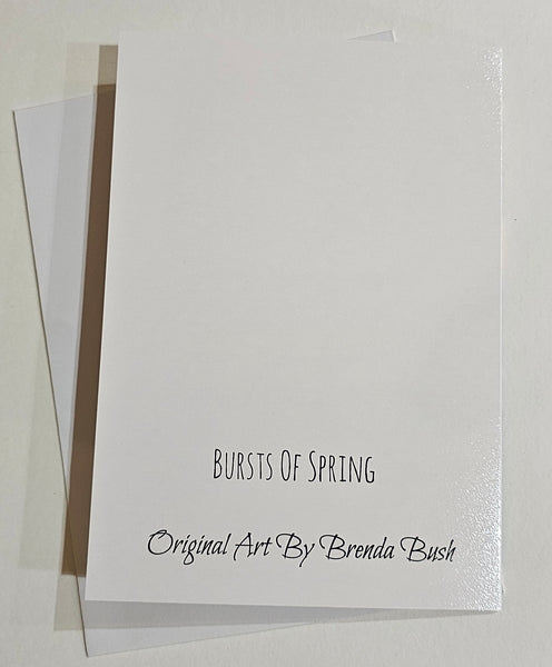 Bursts of Spring Greeting Card