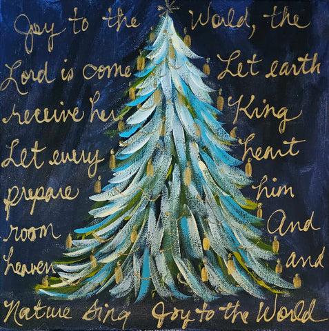 Gold Candle Collection #5 12x12