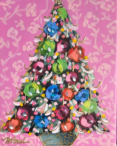 Pink Christmas 8x10