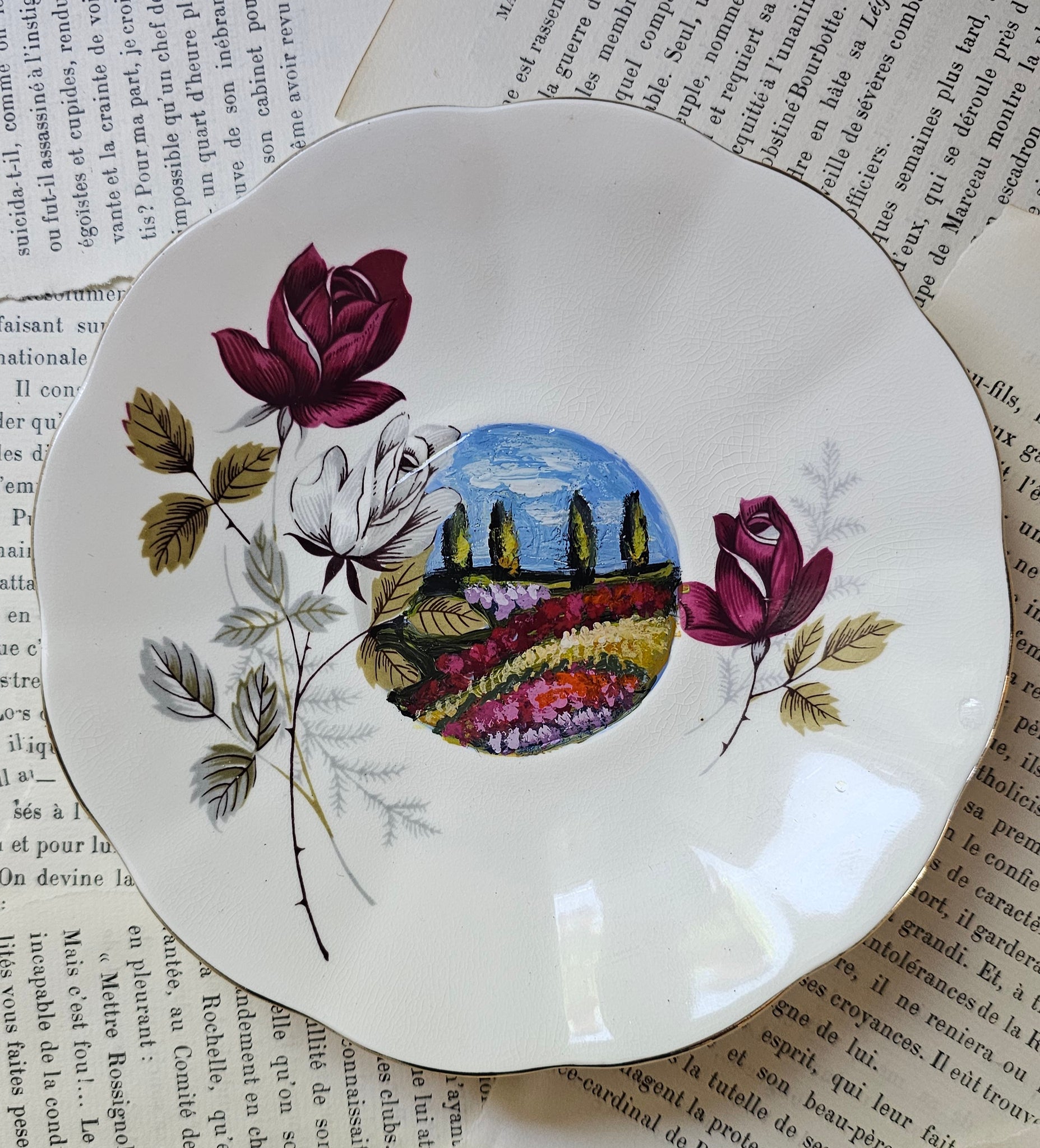 Elizbethan 6" Plate - England