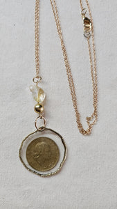 Italian Coin Necklace #5