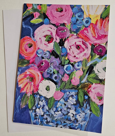 Bursts of Spring Greeting Card