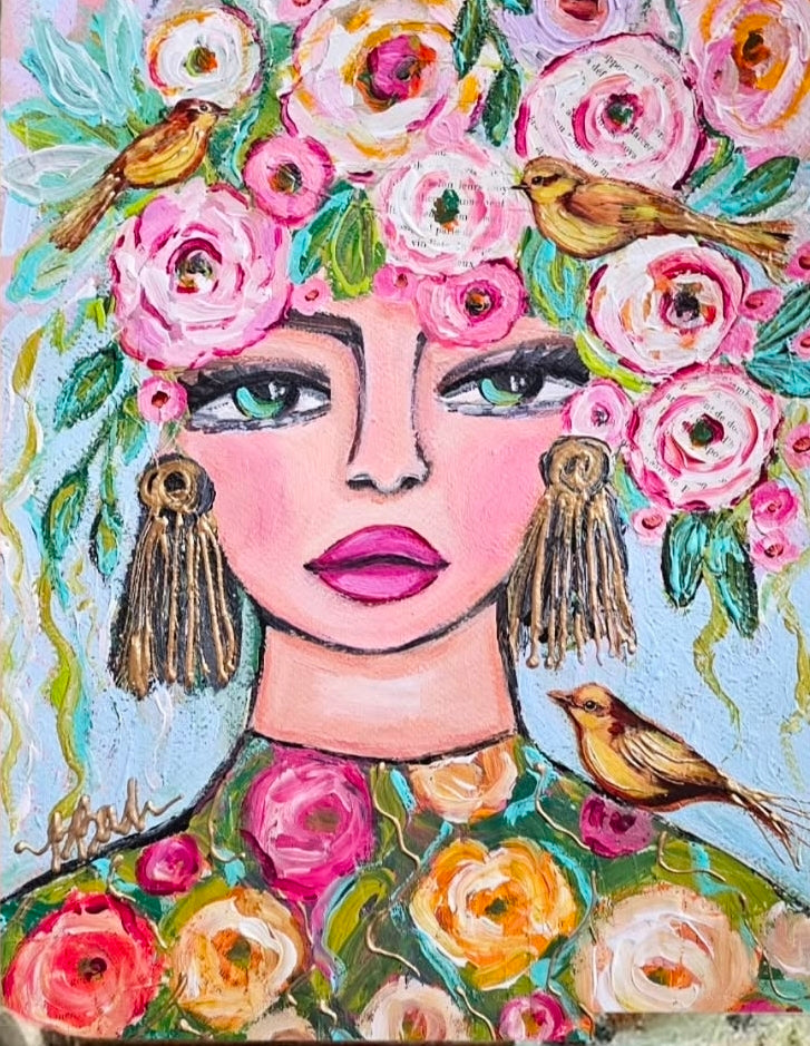 At the Garden Party 11x15