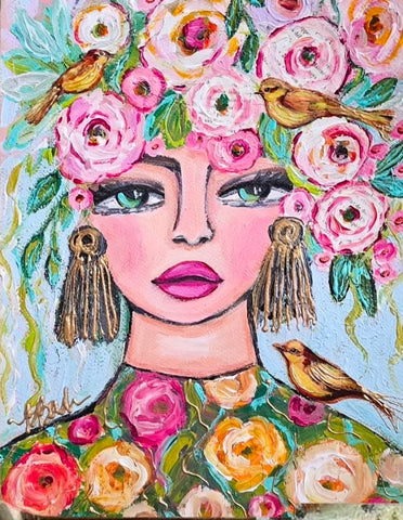 At the Garden Party 11x15