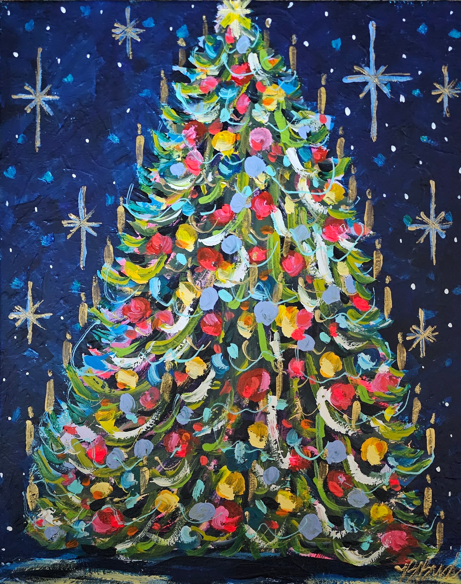 Gold Candle Collection #3 16x20