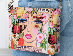 For the Girls Vegan Leather Crossbody