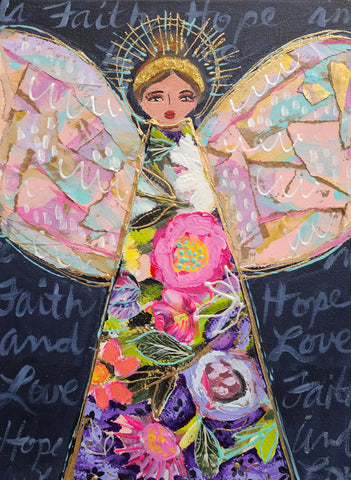 Faith, Hope and Love 9x12