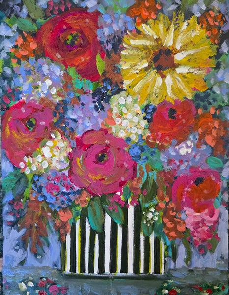 We Had a Party 9x12