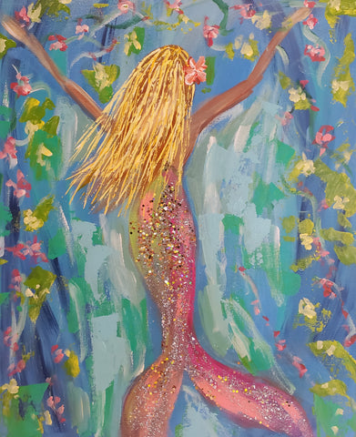 Mermaid Shine 16x20